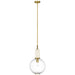 Visual Comfort Signature - MF 5225SB-CG - LED Pendant - Meir - Soft Brass