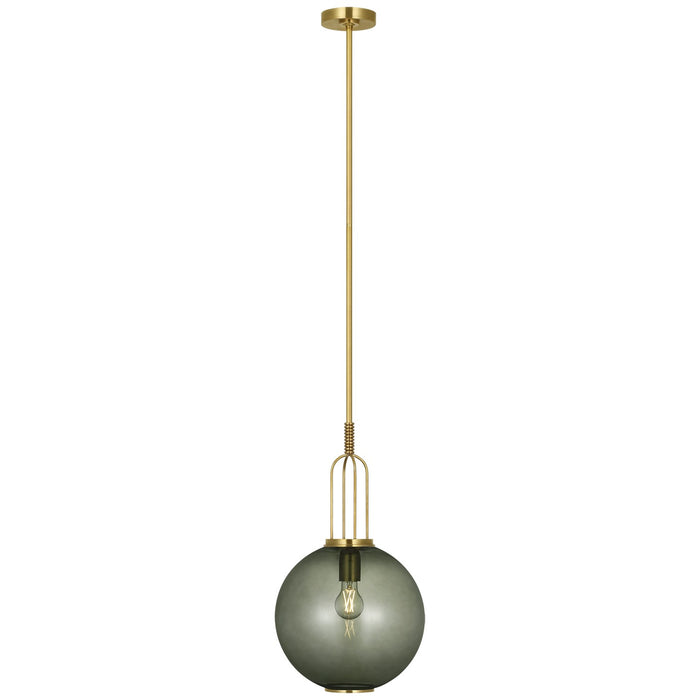 Visual Comfort Signature - MF 5225SB-SMG - LED Pendant - Meir - Soft Brass