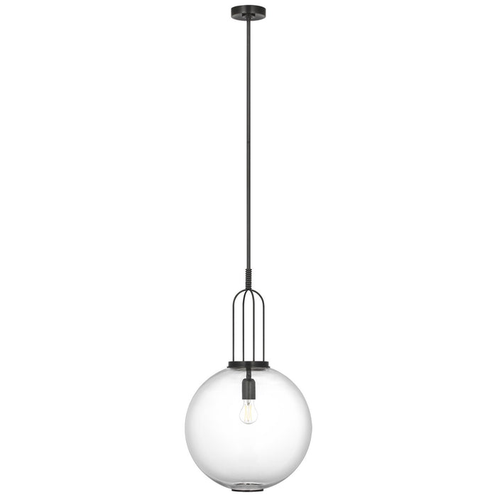 Visual Comfort Signature - MF 5256BZ-CG - LED Pendant - Meir - Bronze