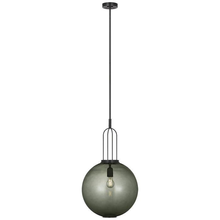 Visual Comfort Signature - MF 5256BZ-SMG - LED Pendant - Meir - Bronze