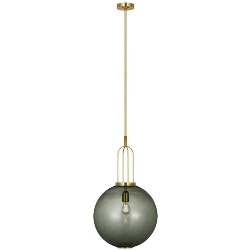 Visual Comfort Signature - MF 5256SB-SMG - LED Pendant - Meir - Soft Brass