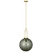 Visual Comfort Signature - MF 5256SB-SMG - LED Pendant - Meir - Soft Brass