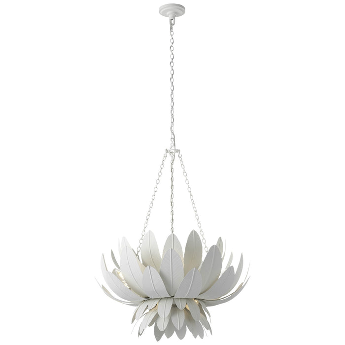 Visual Comfort Signature - MF 5362PW - LED Chandelier - Sinclair - Plaster White