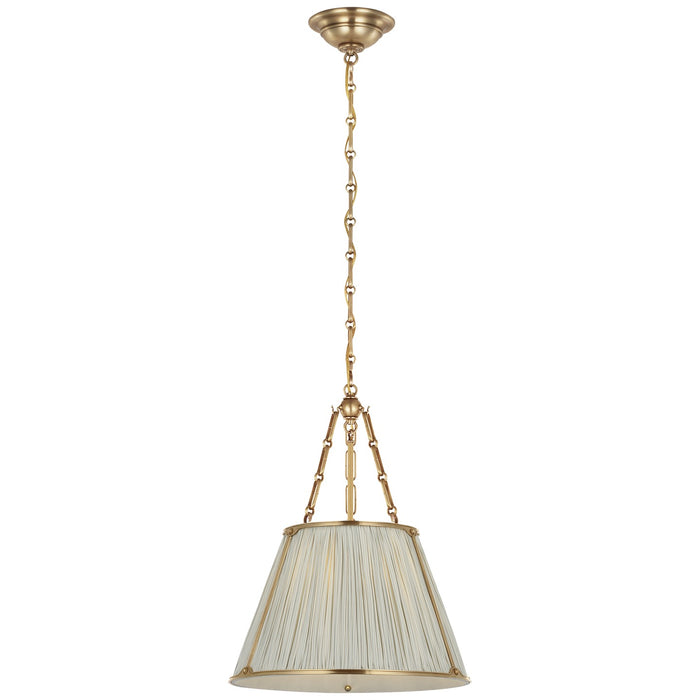 Visual Comfort Signature - SCH 5059HAB-107 - LED Hanging Shade - Allister - Hand-Rubbed Antique Brass