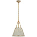 Visual Comfort Signature - SCH 5059HAB-107 - LED Hanging Shade - Allister - Hand-Rubbed Antique Brass