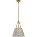 Visual Comfort Signature - SCH 5059HAB-311 - LED Hanging Shade - Allister - Hand-Rubbed Antique Brass