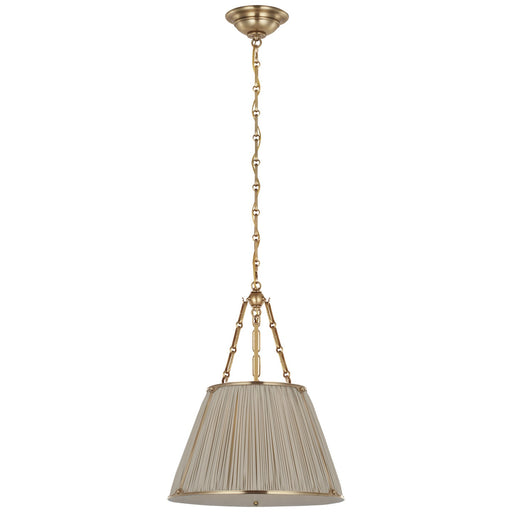 Allister LED Hanging Shade Hand-Rubbed Antique Brass