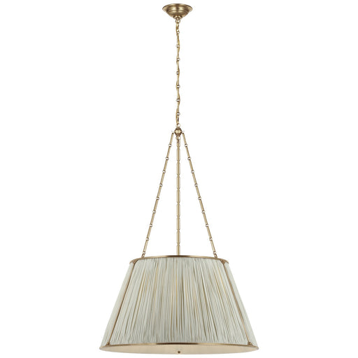 Visual Comfort Signature - SCH 5061HAB-107 - LED Hanging Shade - Allister - Hand-Rubbed Antique Brass