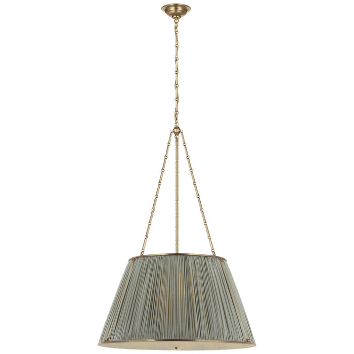 Visual Comfort Signature - SCH 5061HAB-462 - LED Hanging Shade - Allister - Hand-Rubbed Antique Brass