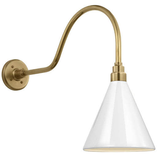 Academy Barn Light LED Barn Light Hand-Rubbed Antique Brass