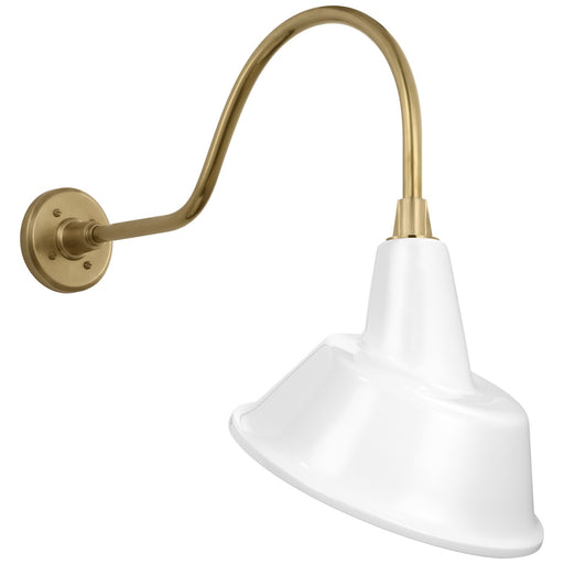 Academy Barn Light LED Barn Light Hand-Rubbed Antique Brass