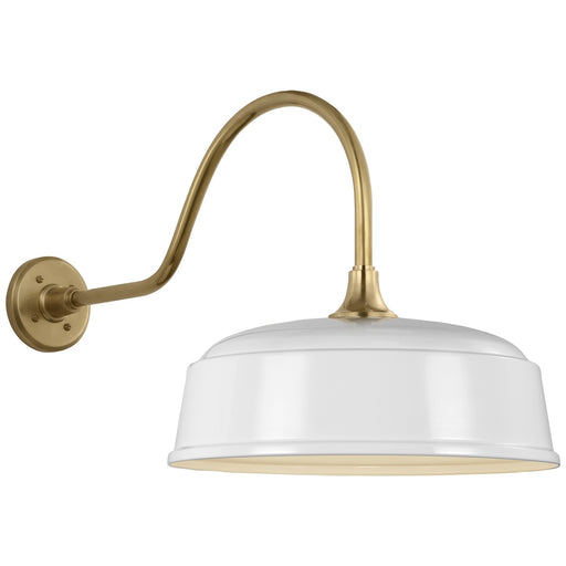 Academy Barn Light LED Barn Light Hand-Rubbed Antique Brass