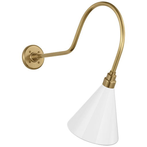 Academy Barn Light LED Barn Light Hand-Rubbed Antique Brass