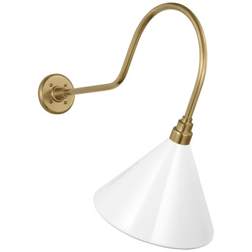 Academy Barn Light LED Barn Light Hand-Rubbed Antique Brass