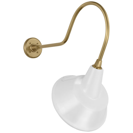 Academy Barn Light LED Barn Light Hand-Rubbed Antique Brass