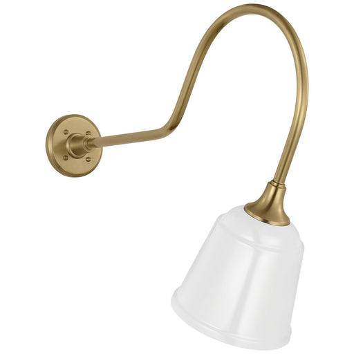 Academy Barn Light LED Barn Light Hand-Rubbed Antique Brass
