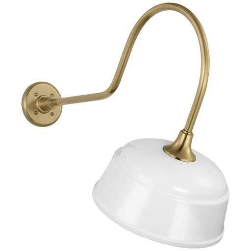 Academy Barn Light LED Barn Light Hand-Rubbed Antique Brass