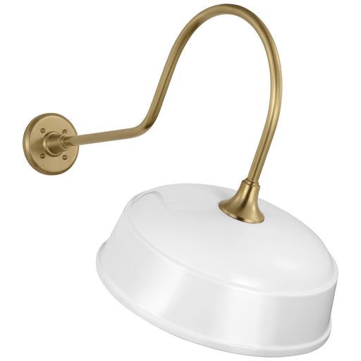 Academy Barn Light LED Barn Light Hand-Rubbed Antique Brass