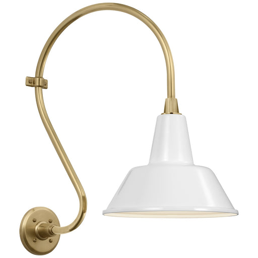 Academy Barn Light LED Barn Light Hand-Rubbed Antique Brass