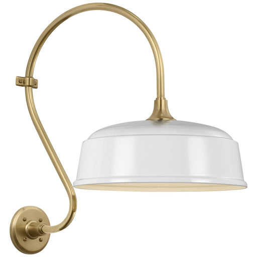 Academy Barn Light LED Barn Light Hand-Rubbed Antique Brass