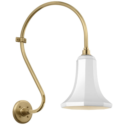 Academy Barn Light LED Barn Light Hand-Rubbed Antique Brass