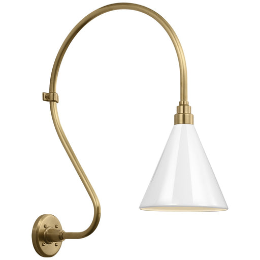 Academy Barn Light LED Barn Light Hand-Rubbed Antique Brass