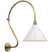 Visual Comfort Signature - TOB 2805HAB/S11-WHT - LED Barn Light - Academy Barn Light - Hand-Rubbed Antique Brass