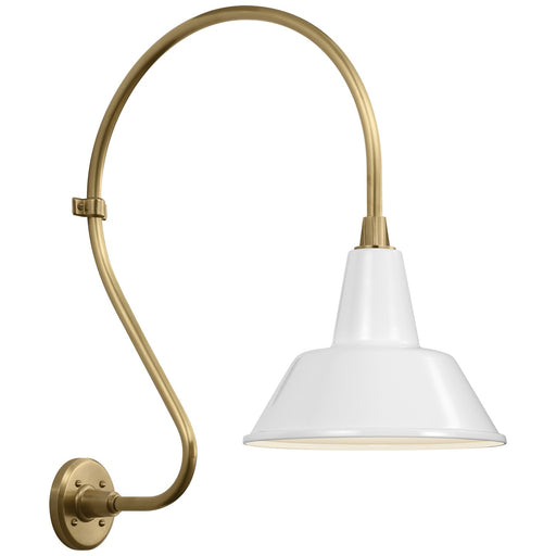 Academy Barn Light LED Barn Light Hand-Rubbed Antique Brass