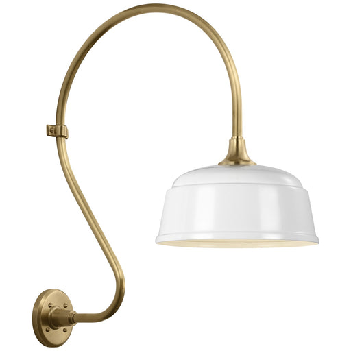 Academy Barn Light LED Barn Light Hand-Rubbed Antique Brass