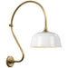 Visual Comfort Signature - TOB 2805HAB/S6-WHT - LED Barn Light - Academy Barn Light - Hand-Rubbed Antique Brass