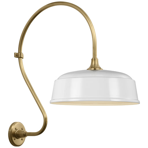 Academy Barn Light LED Barn Light Hand-Rubbed Antique Brass