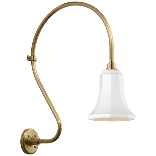 Academy Barn Light LED Barn Light Hand-Rubbed Antique Brass