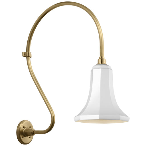 Academy Barn Light LED Barn Light Hand-Rubbed Antique Brass