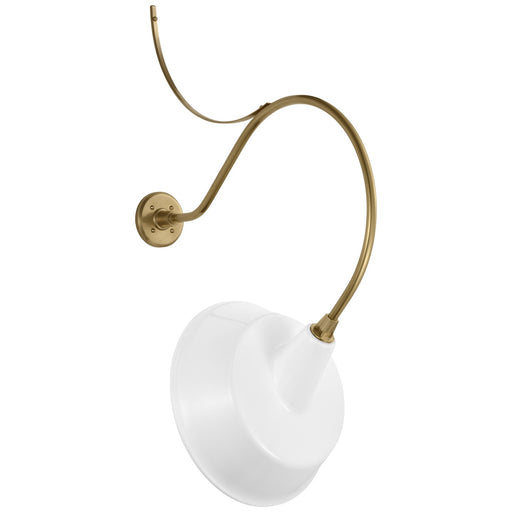 Academy Barn Light LED Barn Light Hand-Rubbed Antique Brass