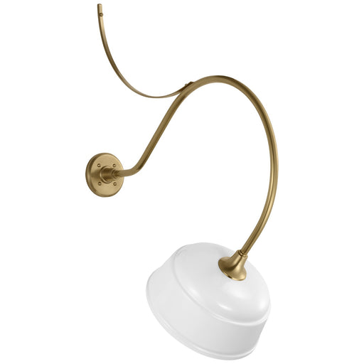 Academy Barn Light LED Barn Light Hand-Rubbed Antique Brass