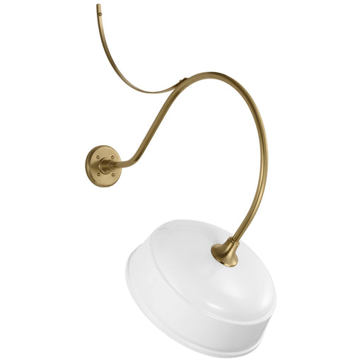 Academy Barn Light LED Barn Light Hand-Rubbed Antique Brass