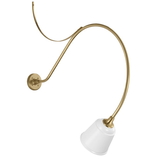 Academy Barn Light LED Barn Light Hand-Rubbed Antique Brass