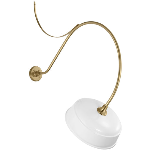 Academy Barn Light LED Barn Light Hand-Rubbed Antique Brass