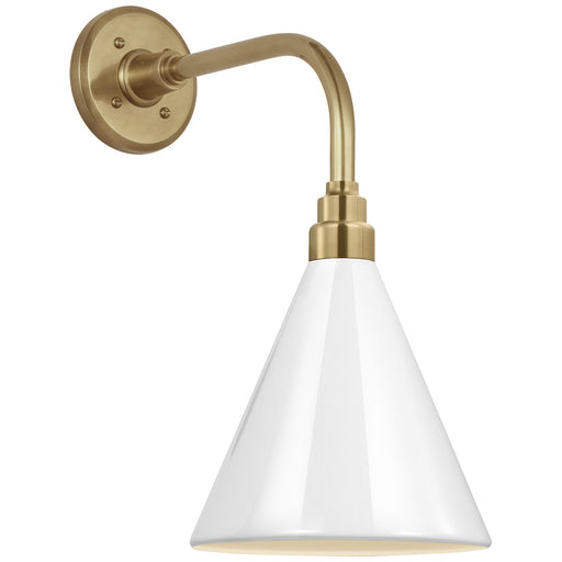 Academy Barn Light LED Barn Light Hand-Rubbed Antique Brass