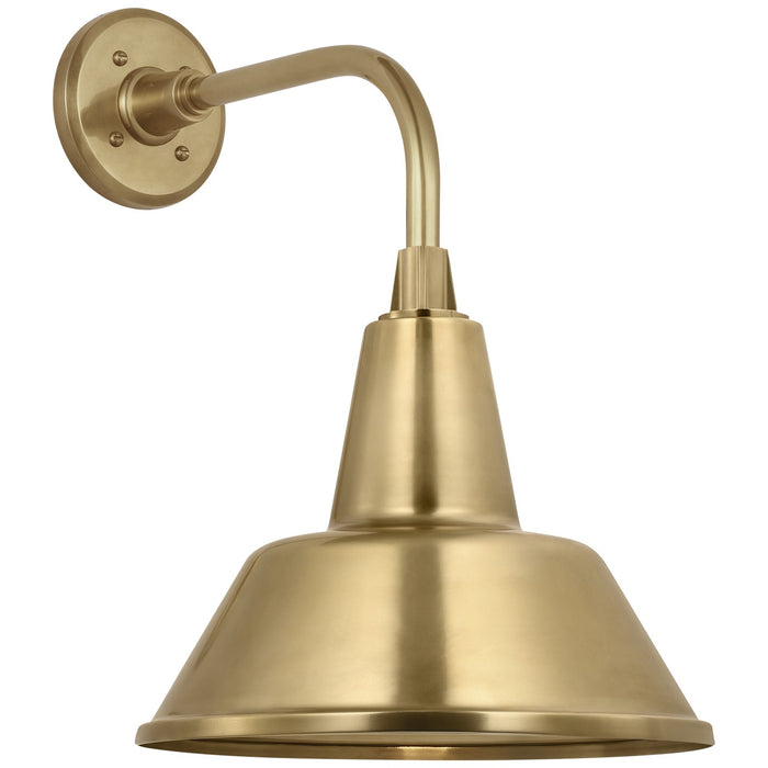 Visual Comfort Signature - TOB 2808HAB/S1-HAB - LED Barn Light - Academy Barn Light - Hand-Rubbed Antique Brass