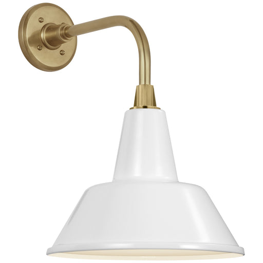 Academy Barn Light LED Barn Light Hand-Rubbed Antique Brass