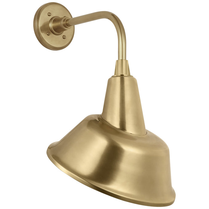 Visual Comfort Signature - TOB 2808HAB/S3-HAB - LED Barn Light - Academy Barn Light - Hand-Rubbed Antique Brass