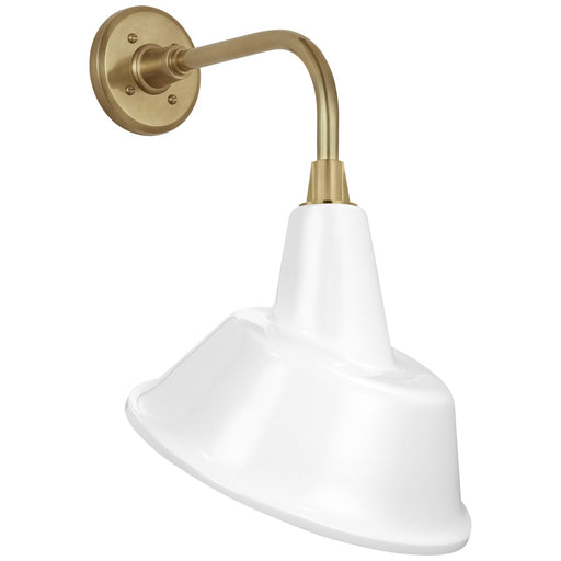 Academy Barn Light LED Barn Light Hand-Rubbed Antique Brass