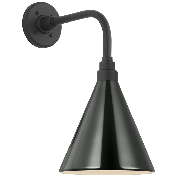Visual Comfort Signature - TOB 2808MBK/S10-G - LED Barn Light - Academy Barn Light - Matte Black