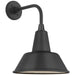 Visual Comfort Signature - TOB 2808MBK/S1-MBK - LED Barn Light - Academy Barn Light - Matte Black