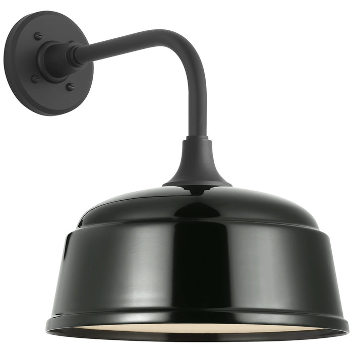 Visual Comfort Signature - TOB 2808MBK/S6-G - LED Barn Light - Academy Barn Light - Matte Black