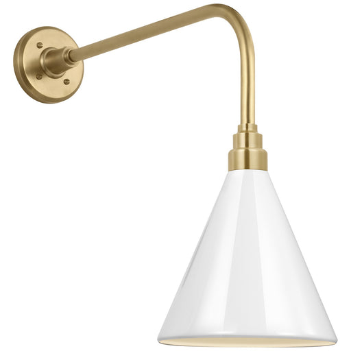 Academy Barn Light LED Barn Light Hand-Rubbed Antique Brass