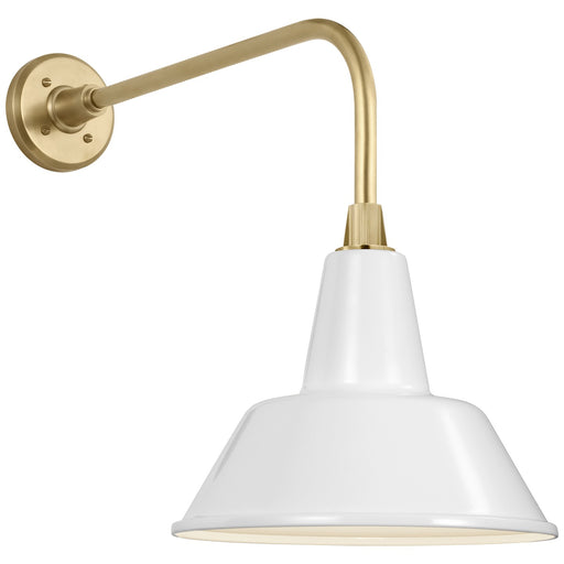 Academy Barn Light LED Barn Light Hand-Rubbed Antique Brass