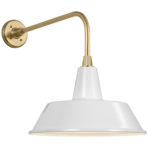 Academy Barn Light LED Barn Light Hand-Rubbed Antique Brass