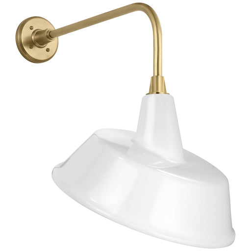 Academy Barn Light LED Barn Light Hand-Rubbed Antique Brass